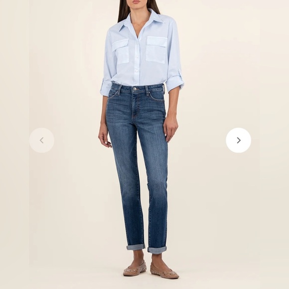 KUT FROM THE KLOTH Catherine Boyfriend JEANS - Picture 1 of 8